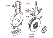 Poignée  de travail pour Outils de coupe et enrouleur Wolf - Ref 70317 - Outils Wolf