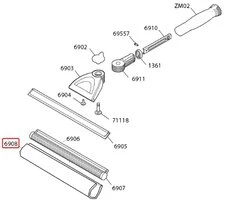 Housse pour Raclette à vitre NFM et PXM Wolf - ref 6908 - Outils Wolf