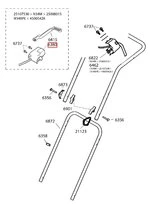 Contacteur électrique pour Tondeuse Electrique Wolf - Ref 6380 - Outils Wolf