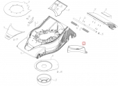 Obturateur Mulching pour Tondeuse Thermique RM46B, RM46BF, RM46EB ... - Ref 36332 - Outils Wolf