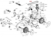 Courroie de traction pour Tondeuse Thermique RM41B, RM41E et RM41PE - Ref 38799 - Outils Wolf