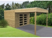 Abri de Jardin en Bois MATERA Solid 8.01 m² S8743-1
