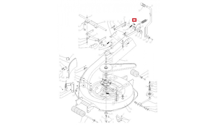 Rotule de Direction pour Autoportée A80 Wolf - Ref 28047 - Outils Wolf