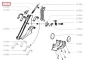 Verrou de guidon tondeuse thermique - Ref 24059 - Outils Wolf