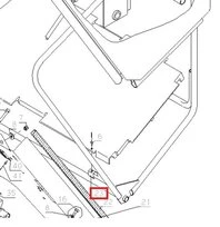 Agrafe de fixation autoportée A80, A85 et A100 - Ref 25886 - Outils Wolf