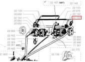 Pivot entraînement commande embrayage - Ref 22150 - Outils Wolf