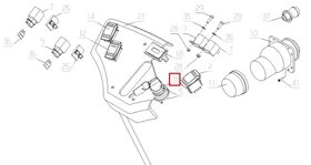 Jeu de 2 Clés de Contact pour Autoportée A80, A85 et A100 - Ref 28388 - Outils Wolf