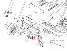 Couronne de Direction pour Autoportée A80 - Ref 28609 - Outils Wolf