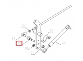 Axe d'accroche tringle de direction autoportée A80 - Ref 28560 - Outils Wolf