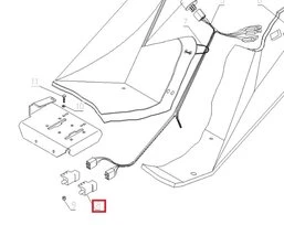 Contacteur transmission Avant Autoportée A80 - Ref 28159 - Outils Wolf
