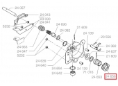 1/2 Clabot Droit pour Tondeuse Thermique - Ref 24656 - Outils Wolf