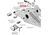 Cache pour tronçonneuse 670, 630, 625 Jonsered - Ref 501 52 70-03 - Husqvarna