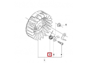 Ressort de volant Magnétique Tronçonneuse 351, 55, 346 XP ... - Ref 503 78 32-01 - Husqvarna