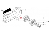 Ressort d'embrayage pourK750, K760, 265 RX ... - Ref 503 74 43-01 - Husqvarna