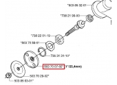 Entraîneur Tête débroussailleuse 235, 232, 227 - Ref 203 70 07-02 - Husqvarna