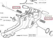 Amortisseur de choc pour Tronçonneuse CS2186, 385, 390, CS2188 .. - Ref 537 01 79-01 - Husqvarna