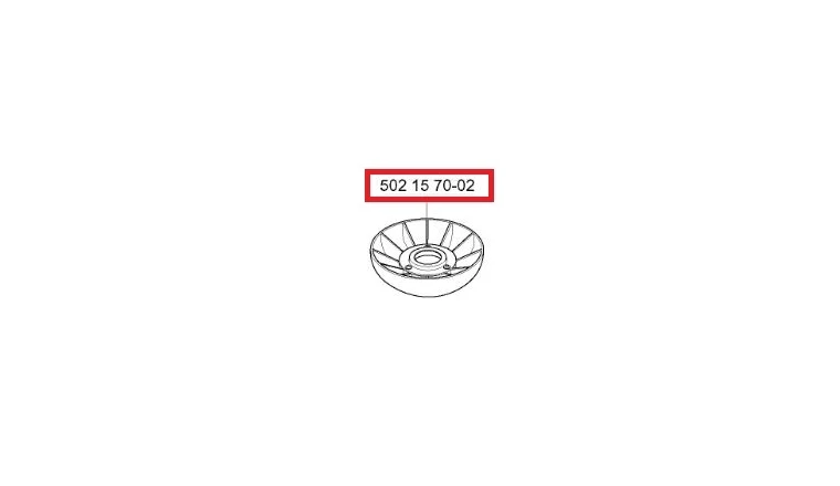 Bol Glisseur pour GR41, RS44RS41, 250R ... - Ref 502 15 70-01 - Husqvarna