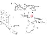 Déclencheur de Frein de Chaîne pour 372XP, 365, CS2172 ... - Ref 501 87 53-03 - Husqvarna