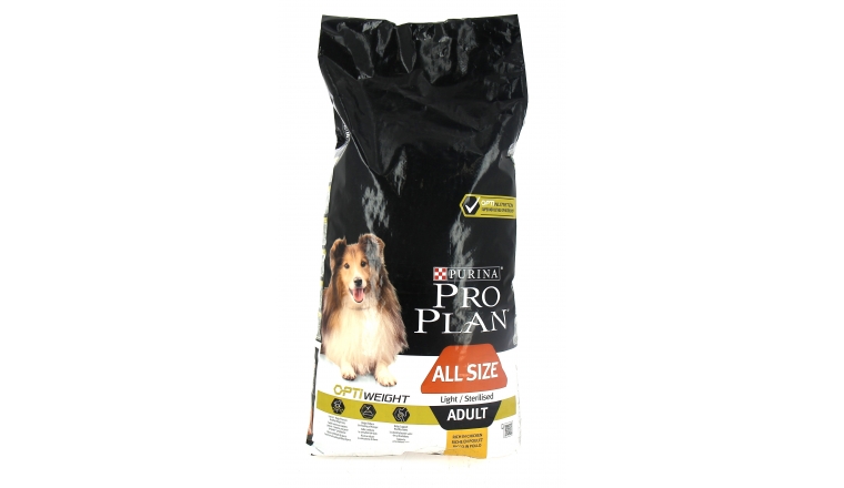 Croquettes Chien Stérilisé Light Toutes Tailles Poulet Pro Plan - 14kg - Nestlé Purina 