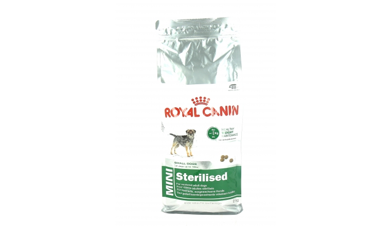 Croquettes Chien Adulte Mini Stérilisé  -2kg- Royal Canin