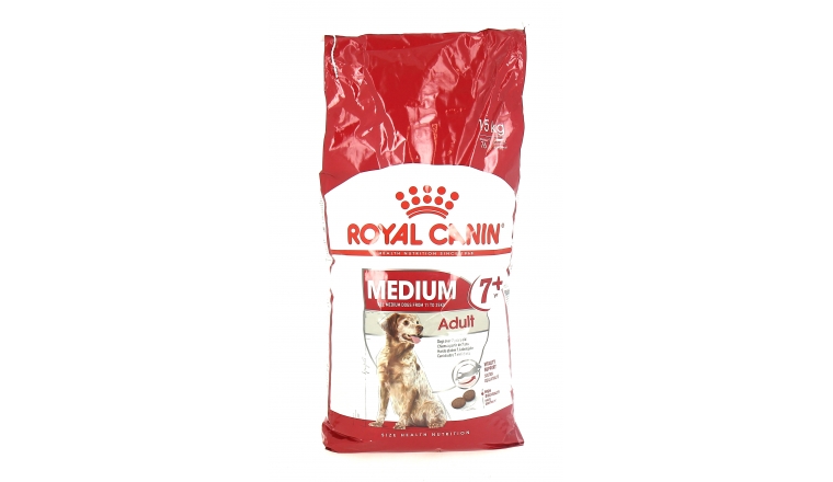 Croquettes Chien Medium Adulte 7 ans et + Royal Canin 15 kg