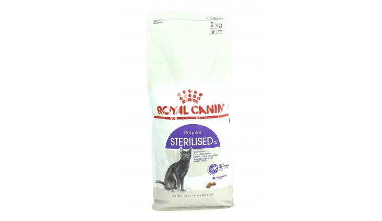 Croquettes Chat Adulte Stérilisé Stérilised 37 Royal Canin Sachet 2 kg