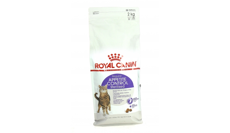 Croquettes Chat Stérilisé Appetite Control Royal Canin Sachet de 2kg