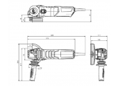 Meuleuse d'angle Metabo Weva 15-125 Quick