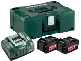 Coffret de 2 batteries Li Power 5,2Ah 18V Metabo
