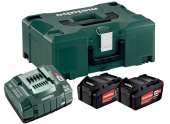 Coffret de 2 batteries Li Power 5,2Ah 18V Metabo