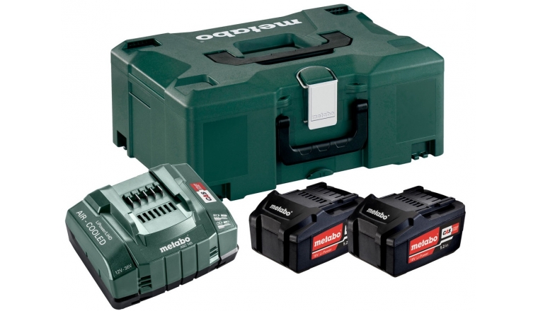 Coffret de 2 batteries Li Power 5,2Ah 18V Metabo