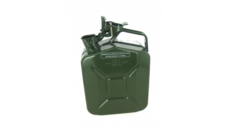 Jerrican Métallique Type US Olive - 5 litres - Pressol