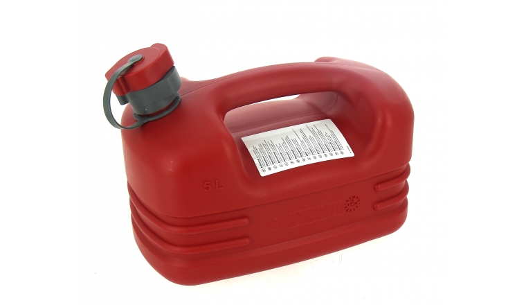 Jerrican Hydrocarbure Polyéthylène avec Bec Flexible 5 Litres - Pressol -