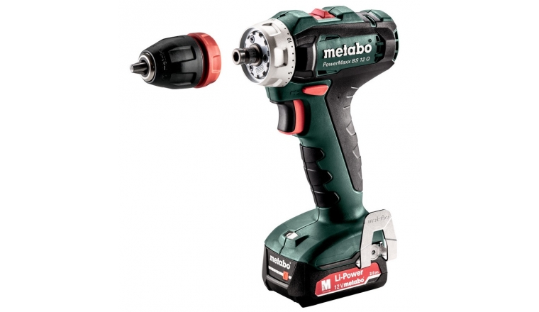 Perceuse Visseuse Powermaxx Metabo BS Quick Pro 12V 2A/h 