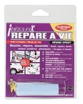 Résine Epoxy Plastique 50gr Réparation Rapide Pressol