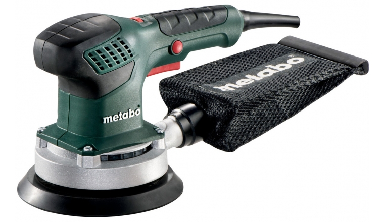 Ponceuse Excentrique 310W Metabo SXE 3150 + Accessoires