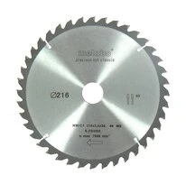 Lame de scie circulaire 216x2,4x30 40 dents WZ Metabo