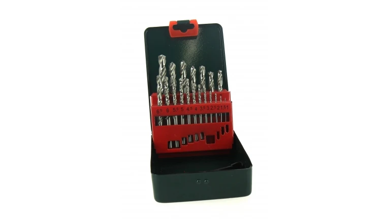 Coffret de 19 forets Métaux HSS-G Metabo 