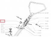 Bouton de fixation pour tondeuse et autoportée Wolf - Ref 24610 - Outils Wolf