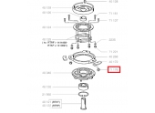 Ecrou Frein Diamètre 8 au pas de 125 pour RTRF et RTKF - Ref 71176 - Outils Wolf