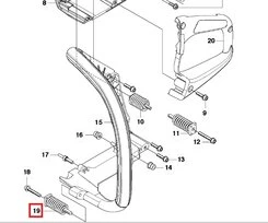 Amortisseur de Choc pour Tronçonneuse 455, 461, 461 .. - Ref 503 92 31-01 - Husqvarna