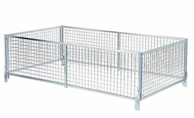 Jeu de rehausses grillagées hauteur 70cm remorque Lider Robust 