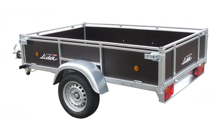 Remorque Bois 39440 PTAC 500Kg 201x133x40 cm - Lider