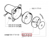 Rondelle d'embrayage pour 240, GR50 ... - Ref 504 18 44 01 - Husqvarna