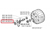 Rondelle de Blocage Débroussailleuse RS40, RS51 ... - Ref 501 48 92 01 - Husqvarna