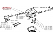 Ressort de torsion arbre de régulation Carburateur pour 272 XP, 268 ... - Ref 202 31 66 05 - Husqvarna