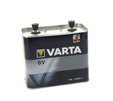 Pile 435 métal à vis  4LR25-2 alcaline 6 volts - Varta