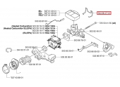 Support de Filtre à Air pour Tronçonneuse CS2156, 359 ... - Ref 503 96 27 01 - Husqvarna