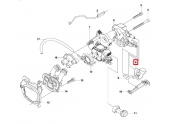 Bouton STOP pour 455, 455 Rancher, 461, 460 et CS2255 - Ref 537 25 55 01 - Husqvarna