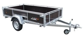 Remorque Bois 2m50 simple essieu 500kg 39460 Lider